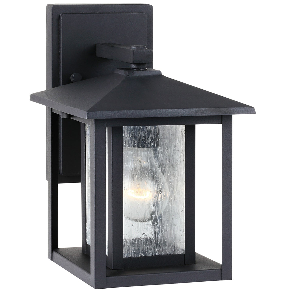Generation Lighting Canada - 88025-12 - One Light Outdoor Wall Lantern - Hunnington - Black