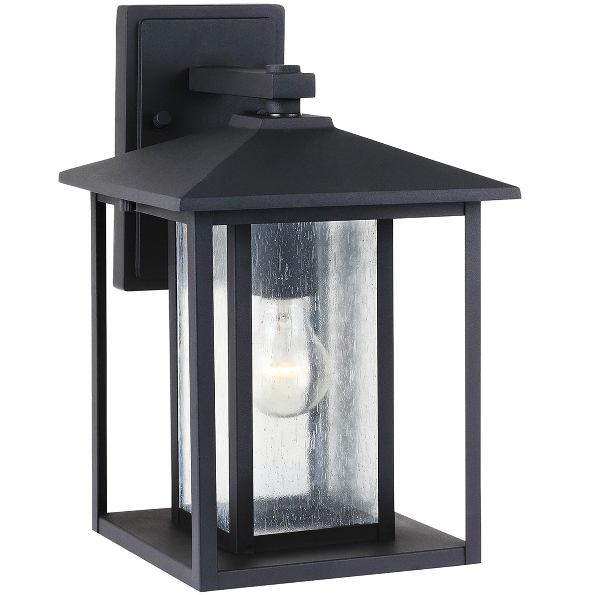 Generation Lighting Canada - 88027-12 - One Light Outdoor Wall Lantern - Hunnington - Black