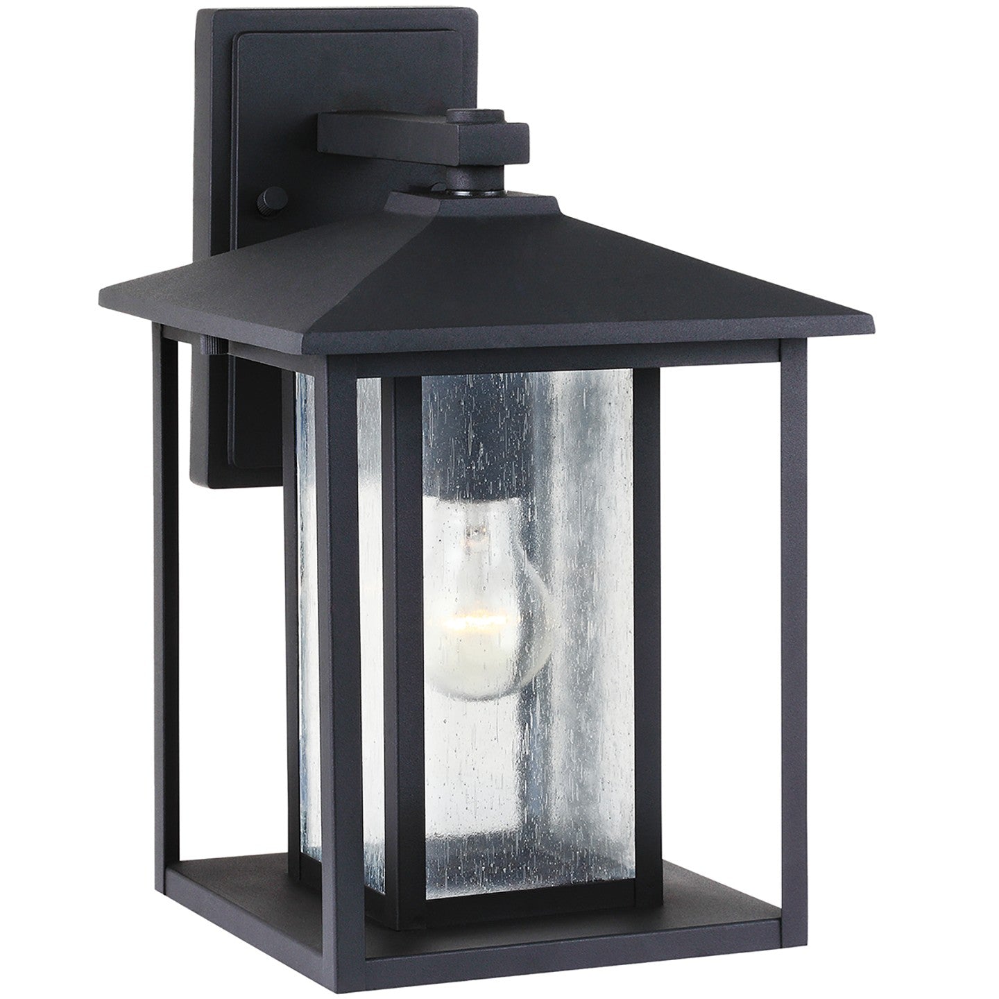 Generation Lighting Canada - 88027-12 - One Light Outdoor Wall Lantern - Hunnington - Black