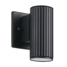 Thesis Lighting 207122A Portillo Exterior Wall Sconce in Textured Black