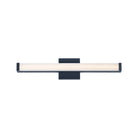 Applique murale LED Maxim Lighting 52032BK Spec 24" (61 cm) pour salle de bain, couleur noire, sélection de la température de couleur.