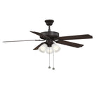 Meridian M2021ORBRV 52" Ceiling Fan in Oil Rubbed Bronze