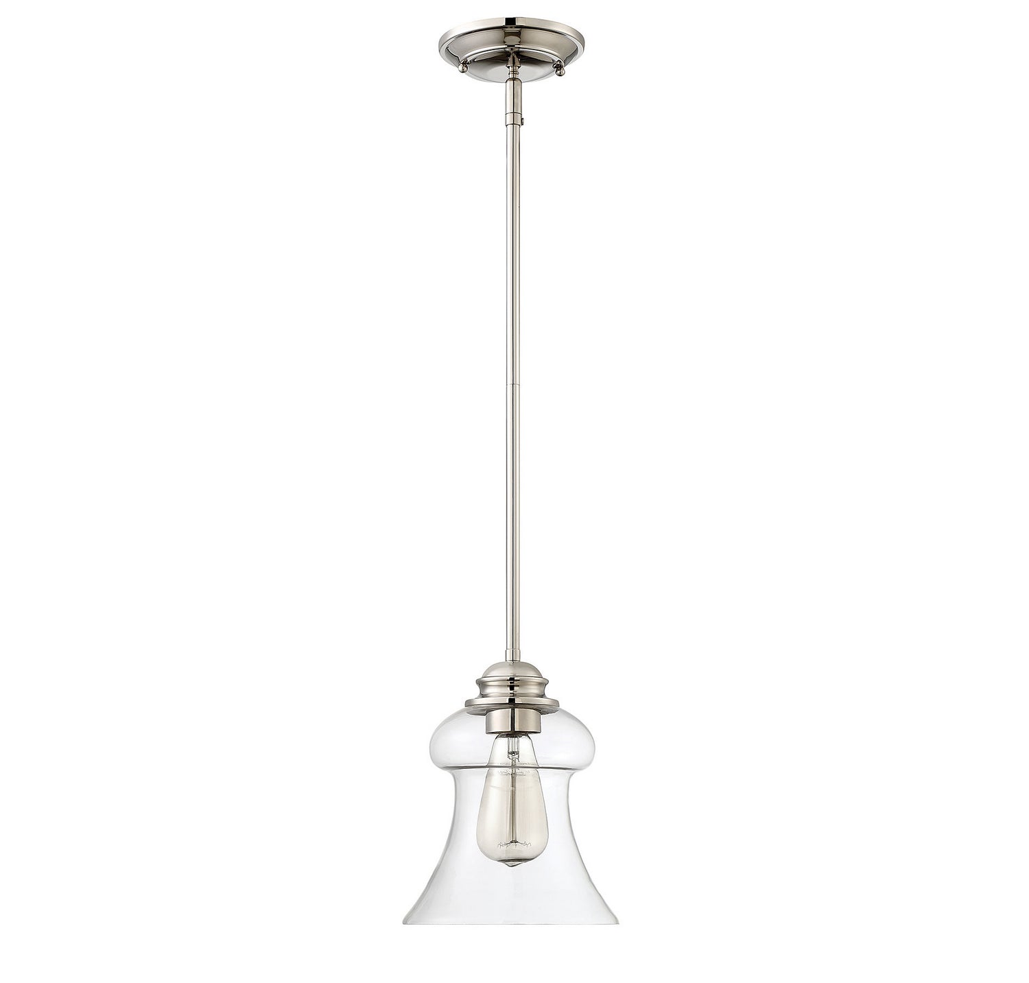 Savoy House - 7-4132-1-109 - One Light Mini Pendant - Vintage - Polished Nickel