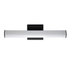 Maxim Lighting 52150BK Rail 18" LED Bath Vanity 5CCT in Black
