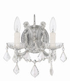 Crystorama - 4472-CH-CL-MWP - Deux lumières Murale - Maria Theresa - Chrome poli