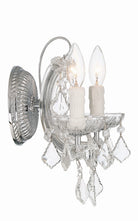 Crystorama - 4472-CH-CL-MWP - Deux lumières Murale - Maria Theresa - Chrome poli