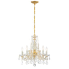 Crystorama - 4476-GD-CL-MWP - Cinq lumières Mini Suspendu - Marie-Thérèse - Or