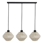 Eglo Canada - 44001A - Three Light Linear Pendant - Midsummer - Black
