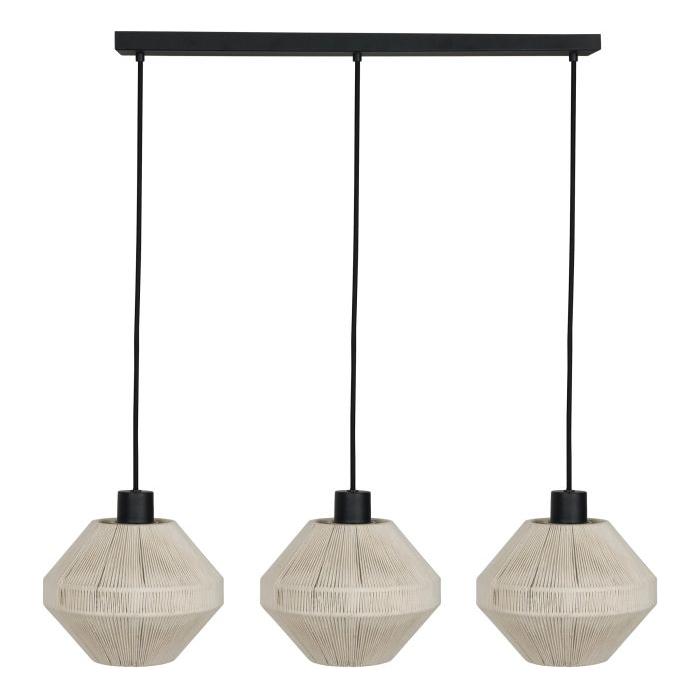 Eglo Canada - 44001A - Three Light Linear Pendant - Midsummer - Black