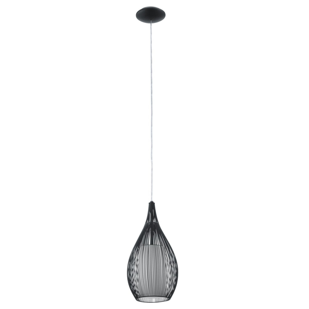 Eglo Canada - 92252A - One Light Pendant - Razoni - Black