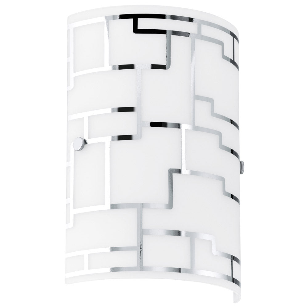 Eglo Canada - 92564A - Une lampe Murale - Bayman - Chrome