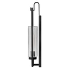 Lark 82104BK Stassi Wall Mount Lantern in Black