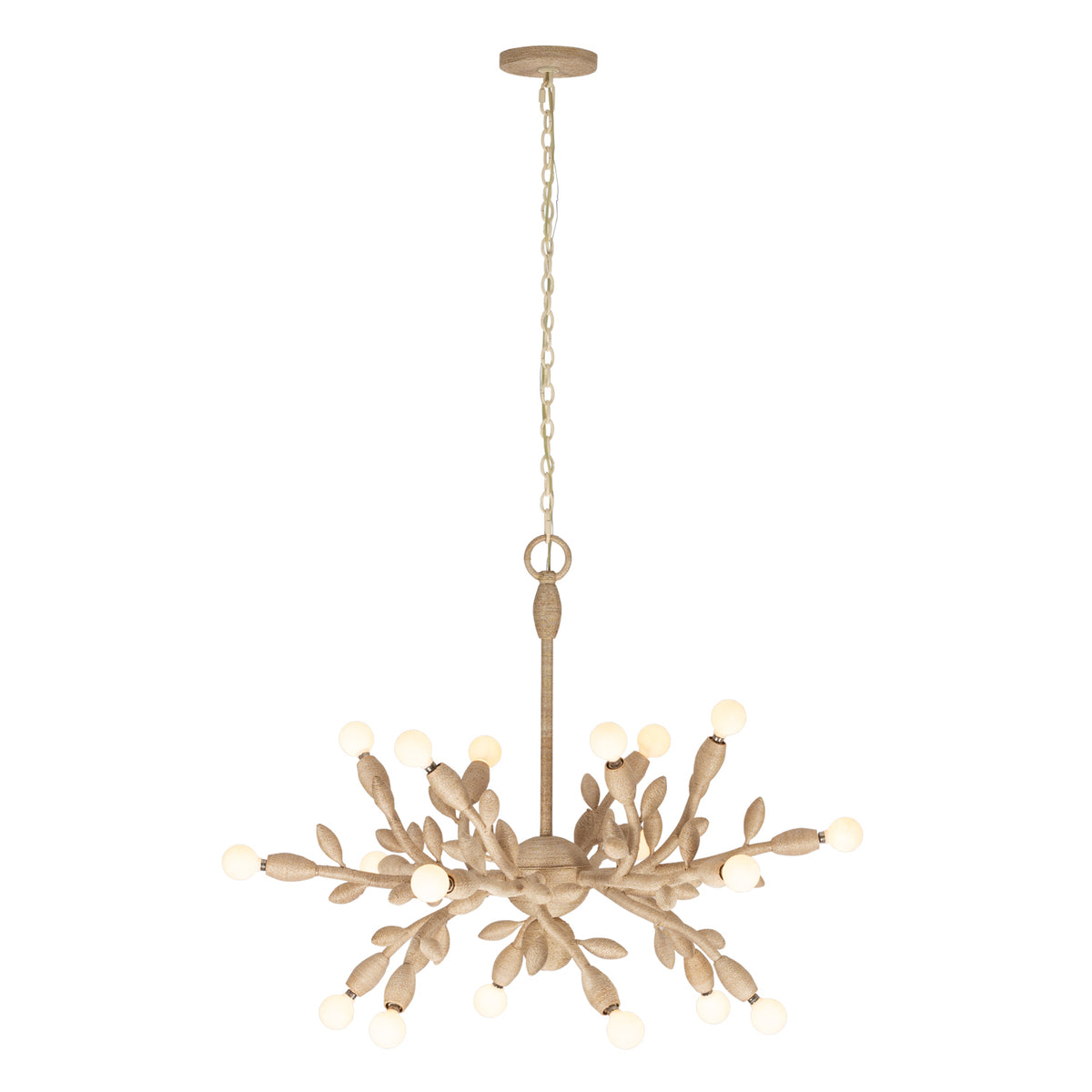 Kalco - 527056WIV - 18 Light Chandelier - Branche - Warm Ivory