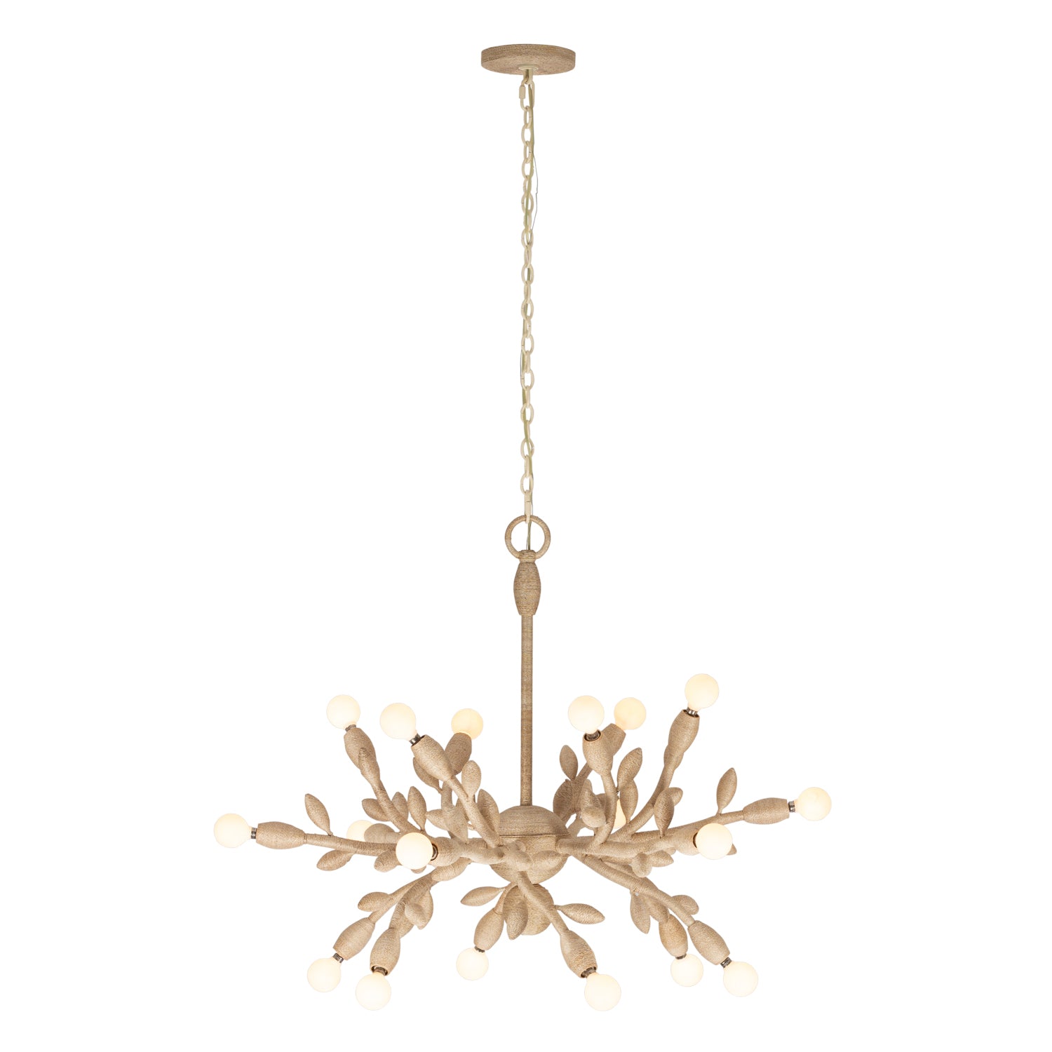 Kalco - 527055WIV - 12 Light Chandelier - Branche - Warm Ivory