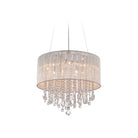 Éclairage Avenue - HF1500-SLV - Applique double LED - Beverly Dr. - Cordon en soie argenté