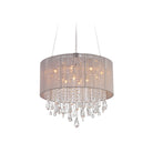 Éclairage Avenue - HF1500-TP - Applique double LED - Beverly Dr. - Cordon en soie taupe