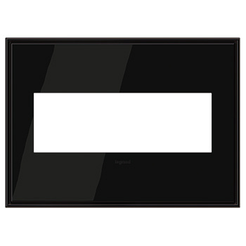 adorne® Three-Gang Screwless Wall Plate