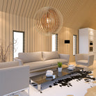 Eurofase 31872-010 Abruzzo Pendant in Wood