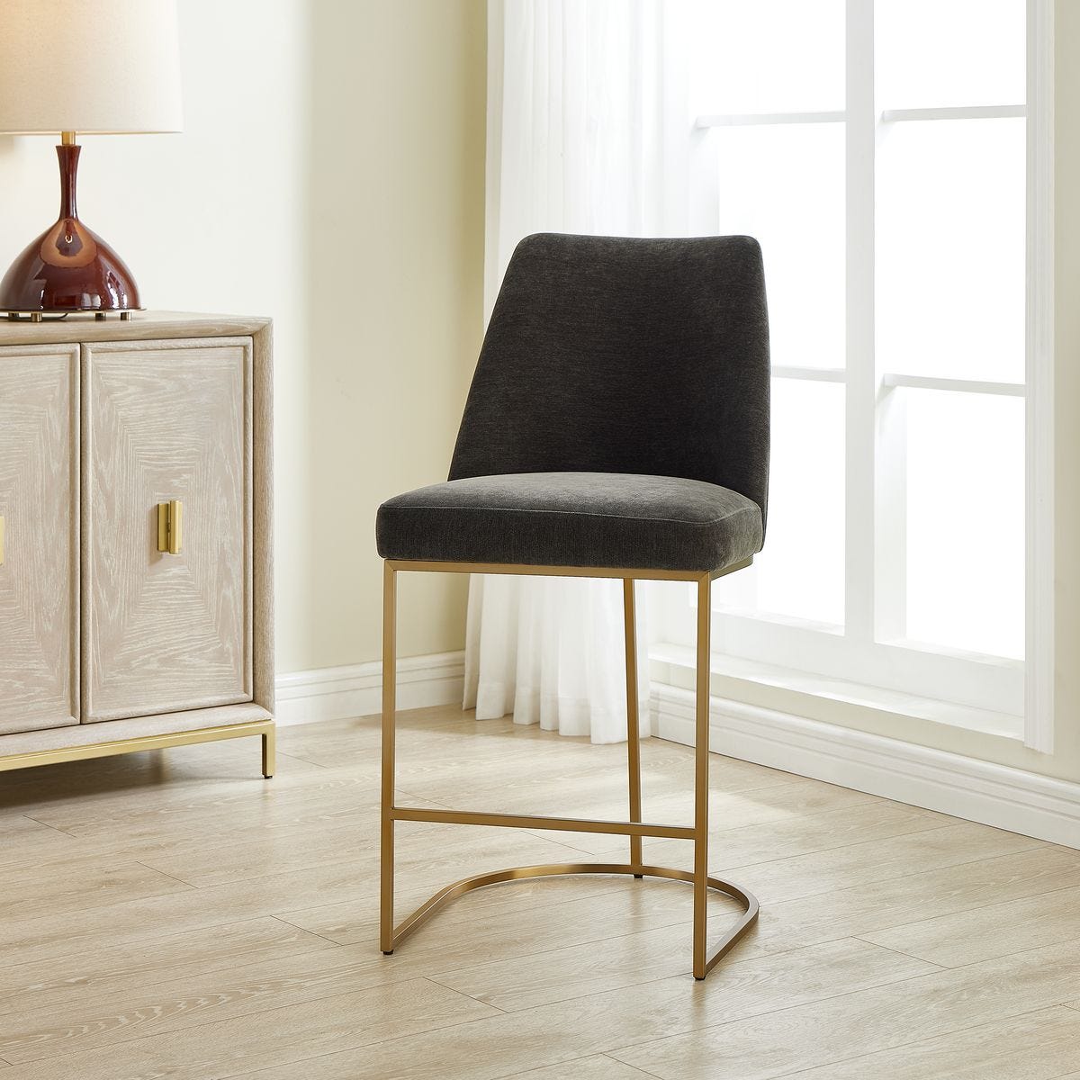 The Uttermost 53028 Hanni Counter Stool