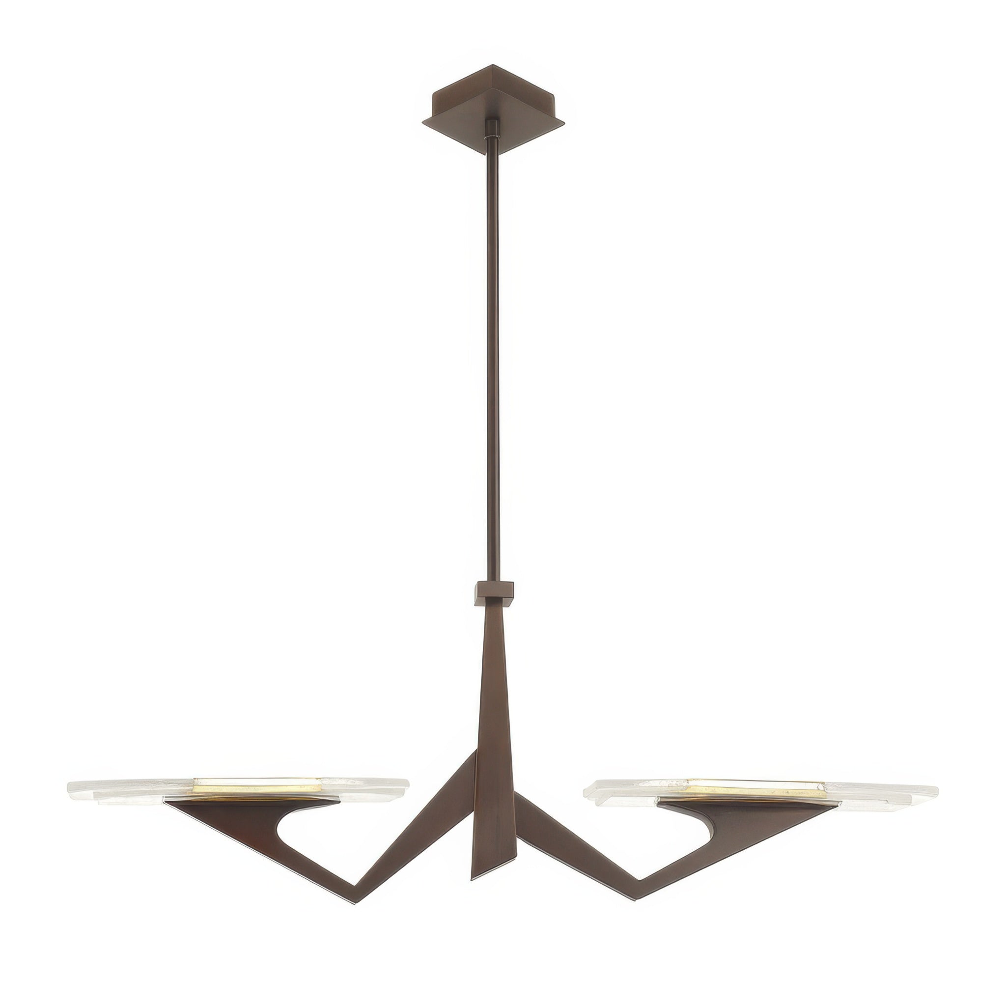 Varaluz - 530N02LBG - LED Suspension - Sur le mauvais chemin - Brontourage