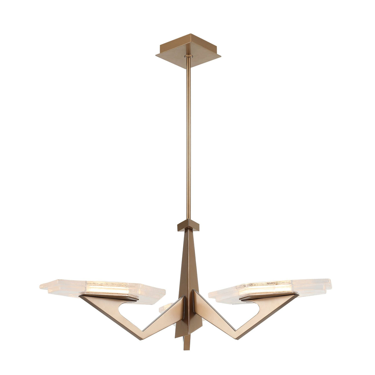 Varaluz - 530P03BG - LED Suspension - Sur le mauvais chemin - Brontourage