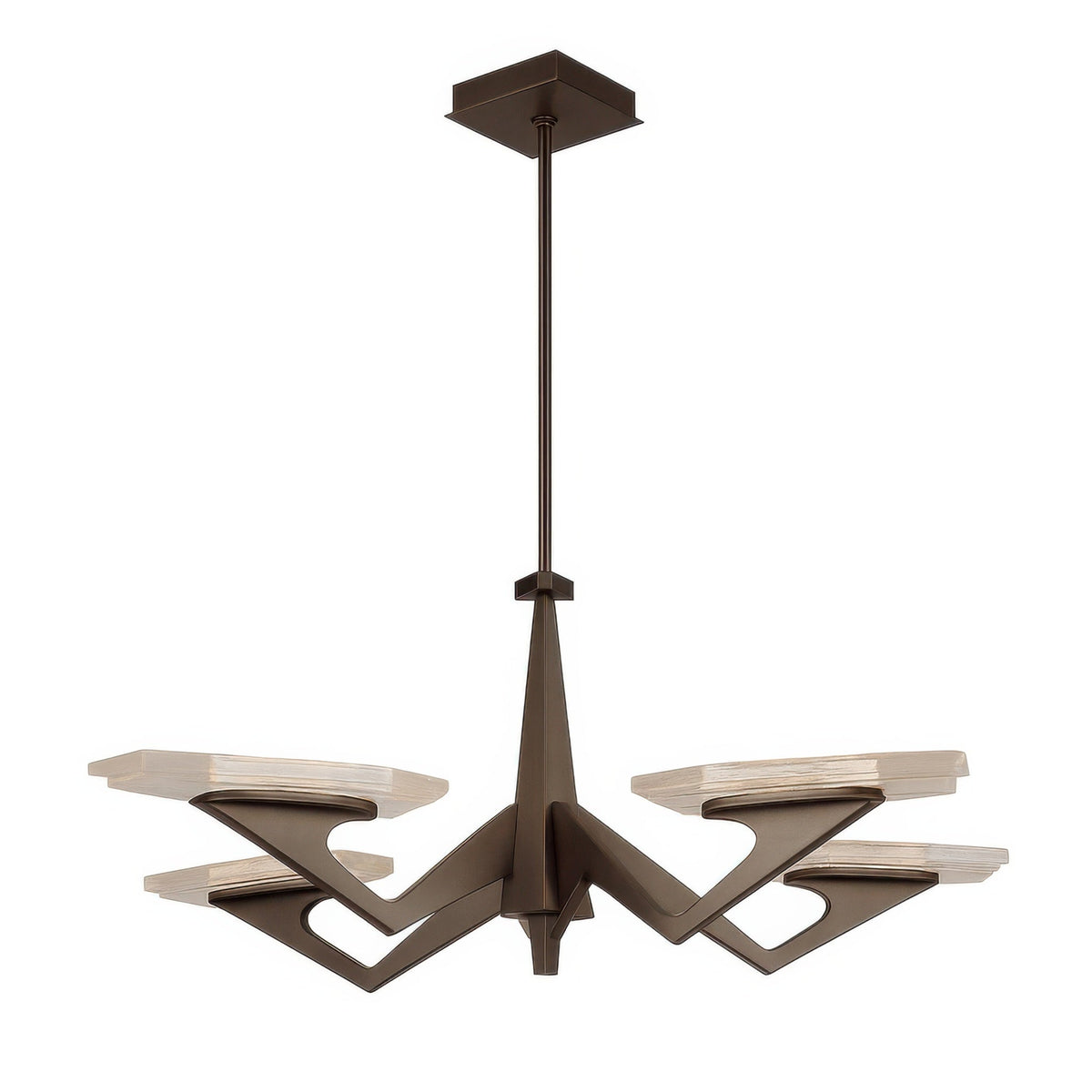 Varaluz - 530P04BG - LED Suspension - Sur le mauvais chemin - Brontourage