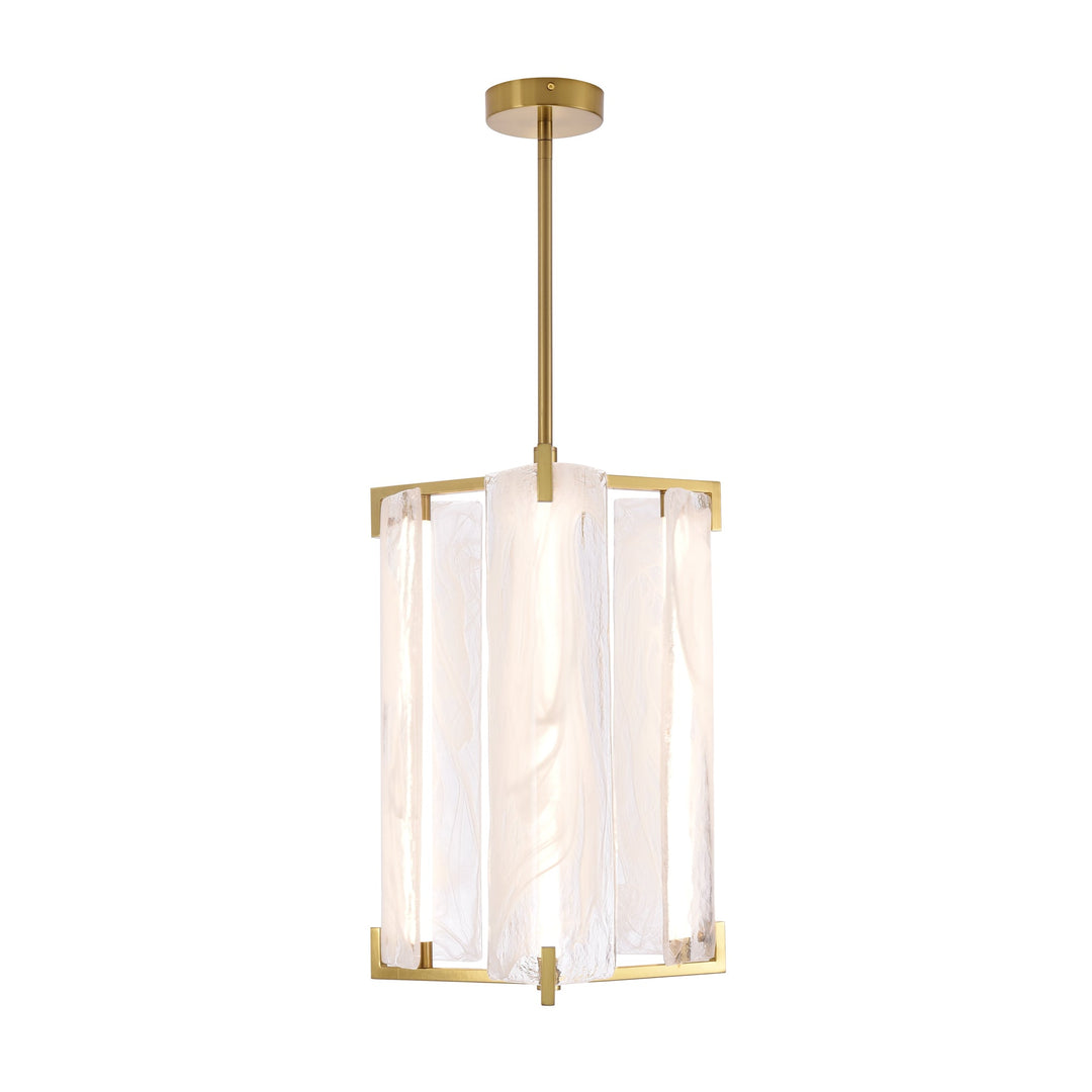 Varaluz - 531P03SB - LED Pendant - Mingle - Satin Brass