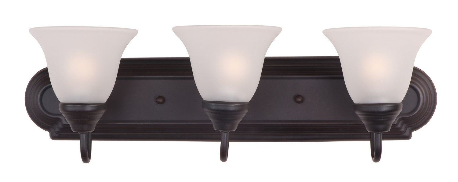 Maxim Lighting 8013FTOI Essentials Bath Vanity in Oil Rubbed Bronze