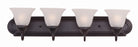 Meuble-lavabo Maxim Lighting 8014FTOI Essentials en bronze huilé