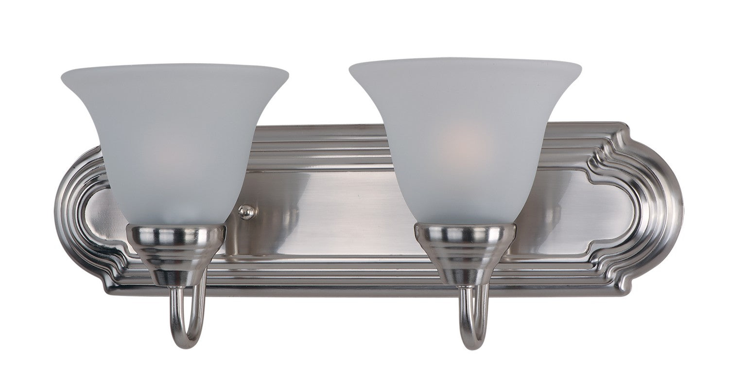 Maxim Lighting 8012FTSN Essentials Bath Vanity in Satin Nickel