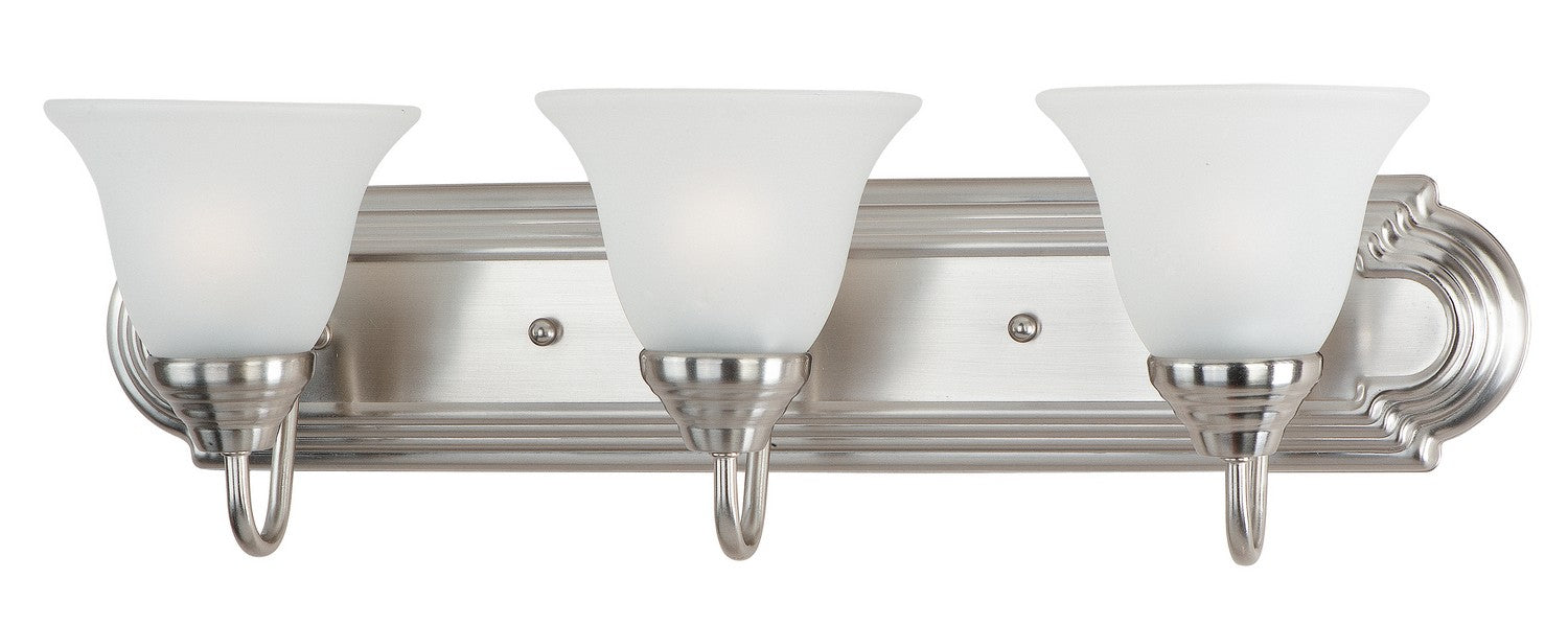 Maxim Lighting 8013FTSN Essentials Bath Vanity in Satin Nickel