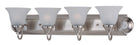 Meuble-lavabo Maxim Lighting 8014FTSN Essentials en nickel satiné