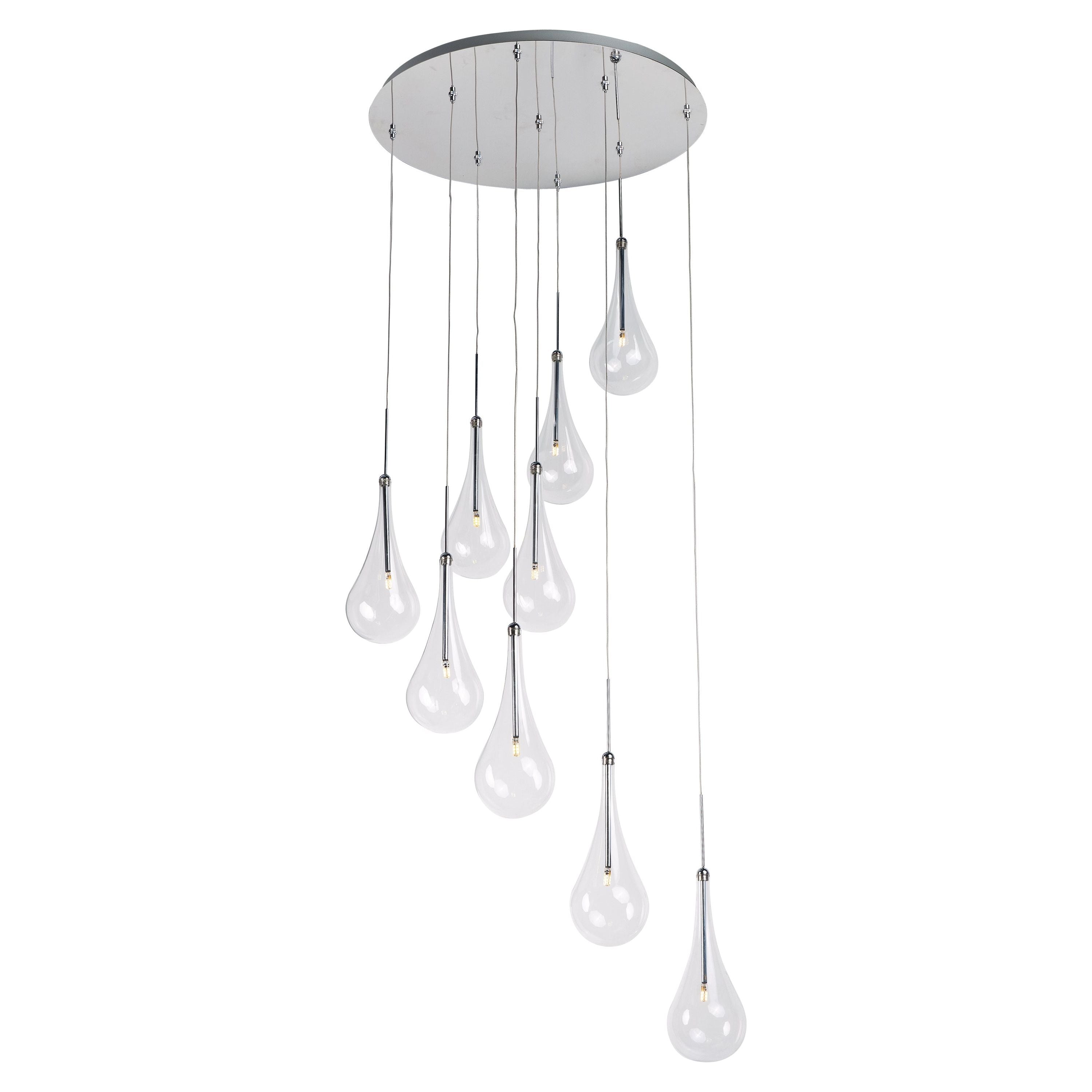 ET2 - E20515-18PC - LED Pendant - Larmes LED - Polished Chrome