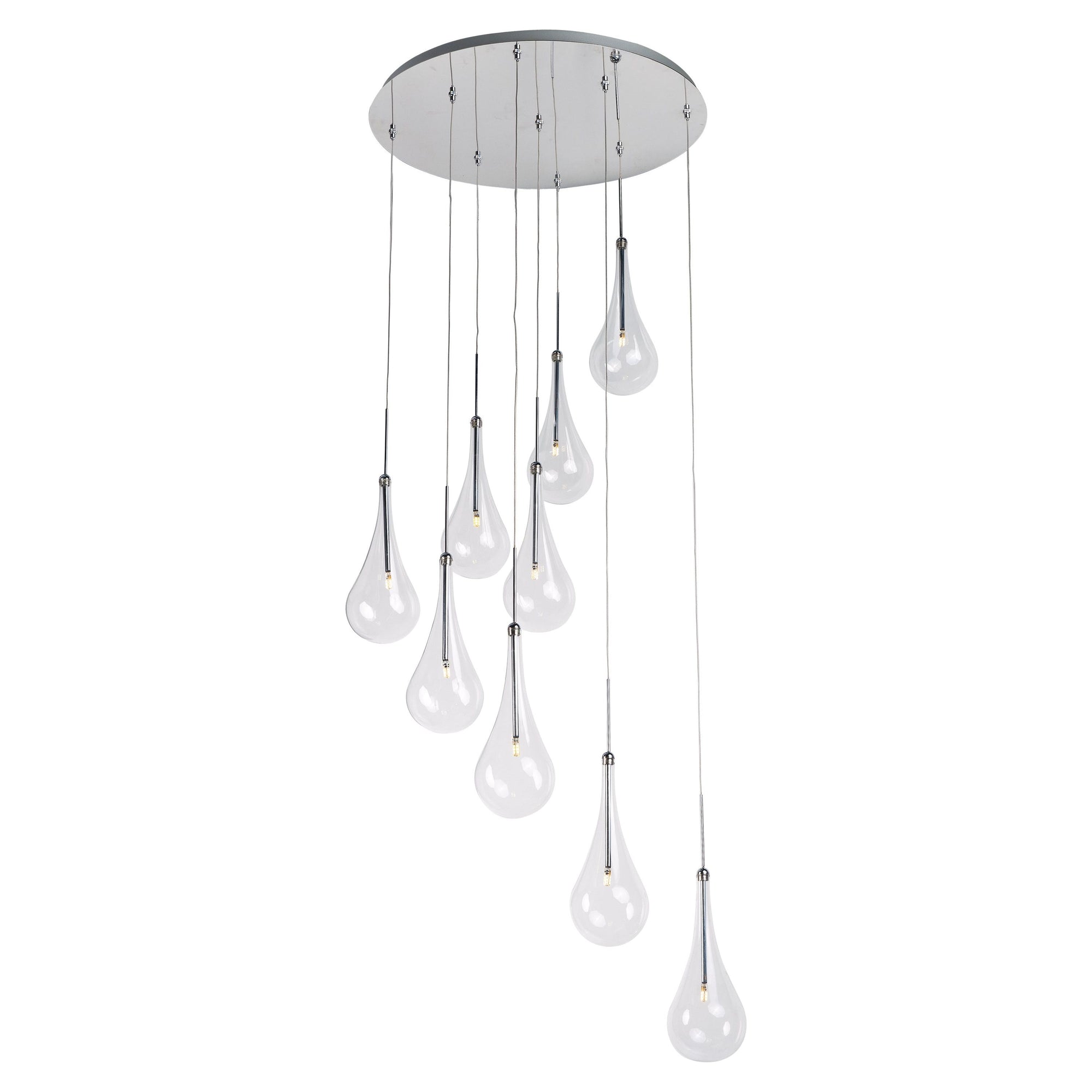 ET2 - E20515-18PC - LED Pendant - Larmes LED - Polished Chrome