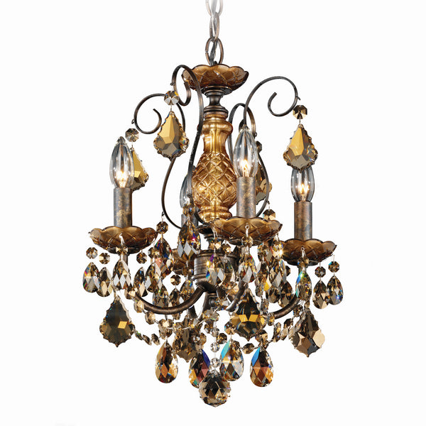 New Orleans Four Light Chandelier by Schonbek | Showroom Model