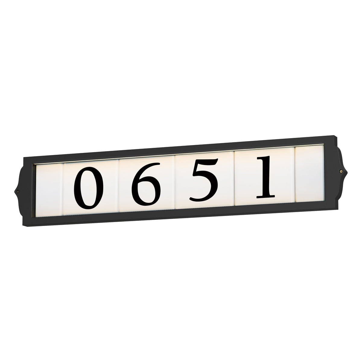 Maxim Lighting 53650BK 25" LED Address Frame (53650) in Black