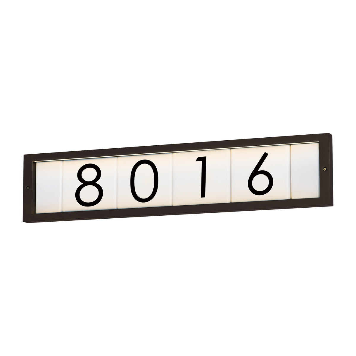 Maxim Lighting 53651BK LED Address Frame in Black