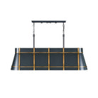 Varaluz - 536N05ZNCBRZ - Five Light Linear Pendant - Brasserie - Blackened Zinc/Heritage Bronze