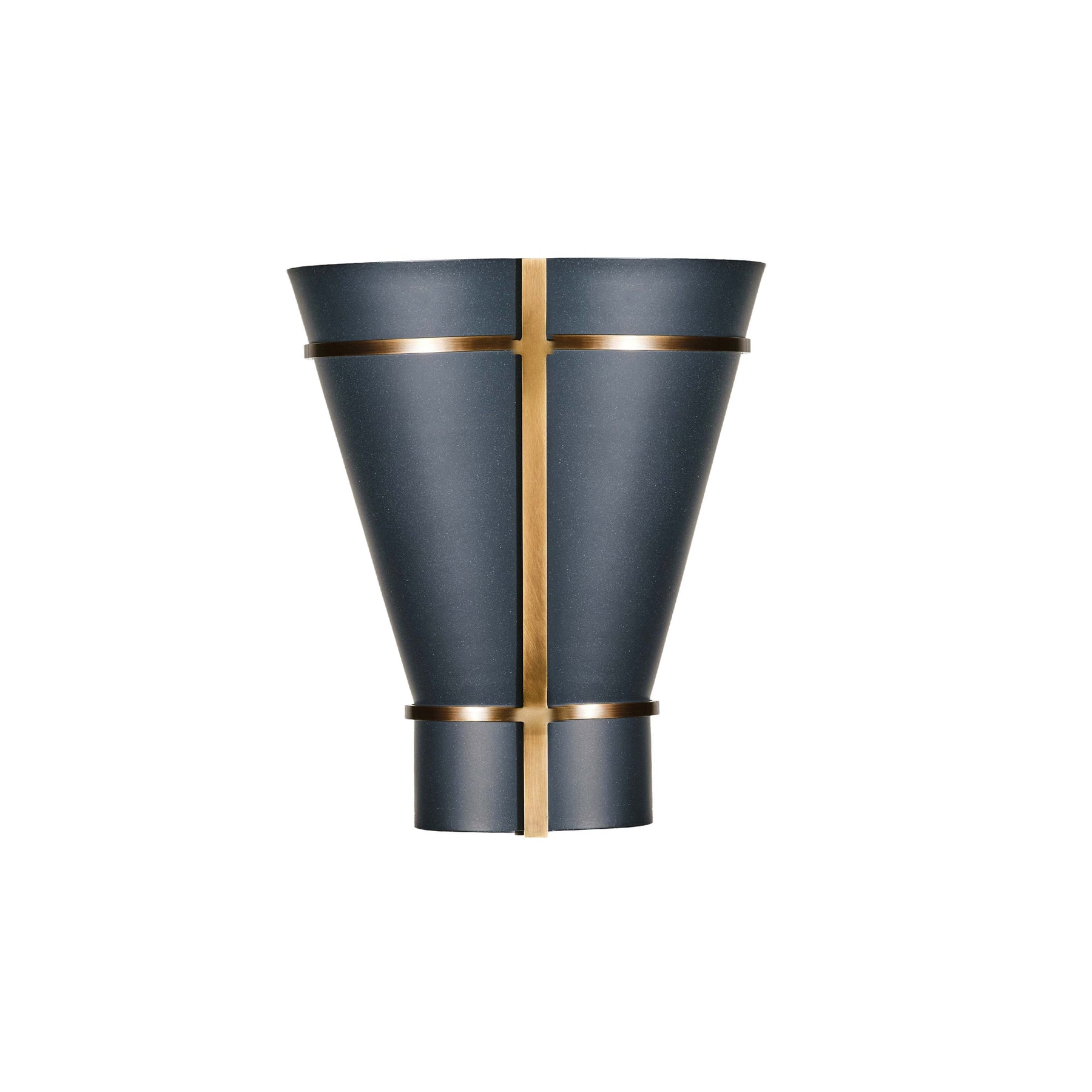 Varaluz - 536W01ZNCBRZ - One Light Wall Sconce - Brasserie - Blackened Zinc/Heritage Bronze