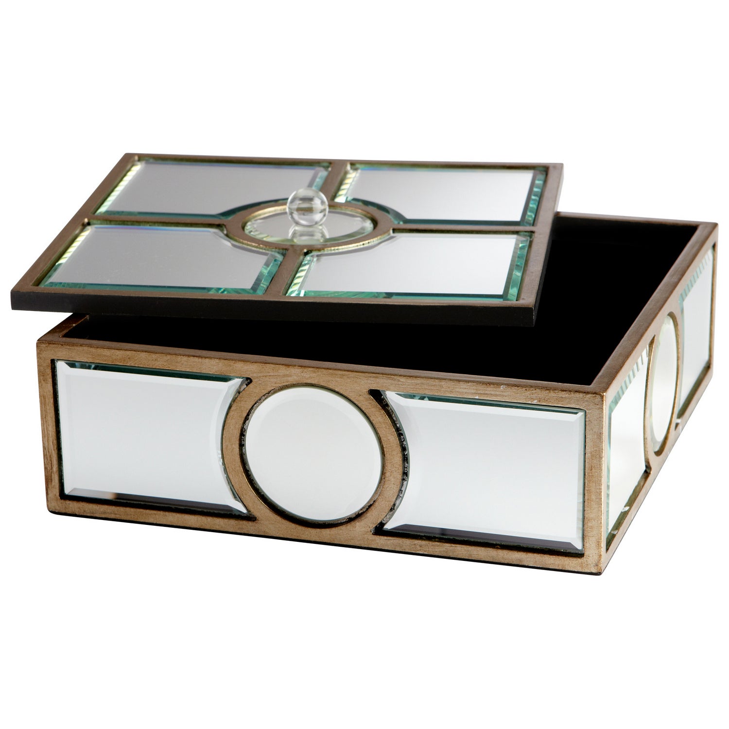 Cyan Canada - 05935 - Container - Through The Lens - Clear And Gold