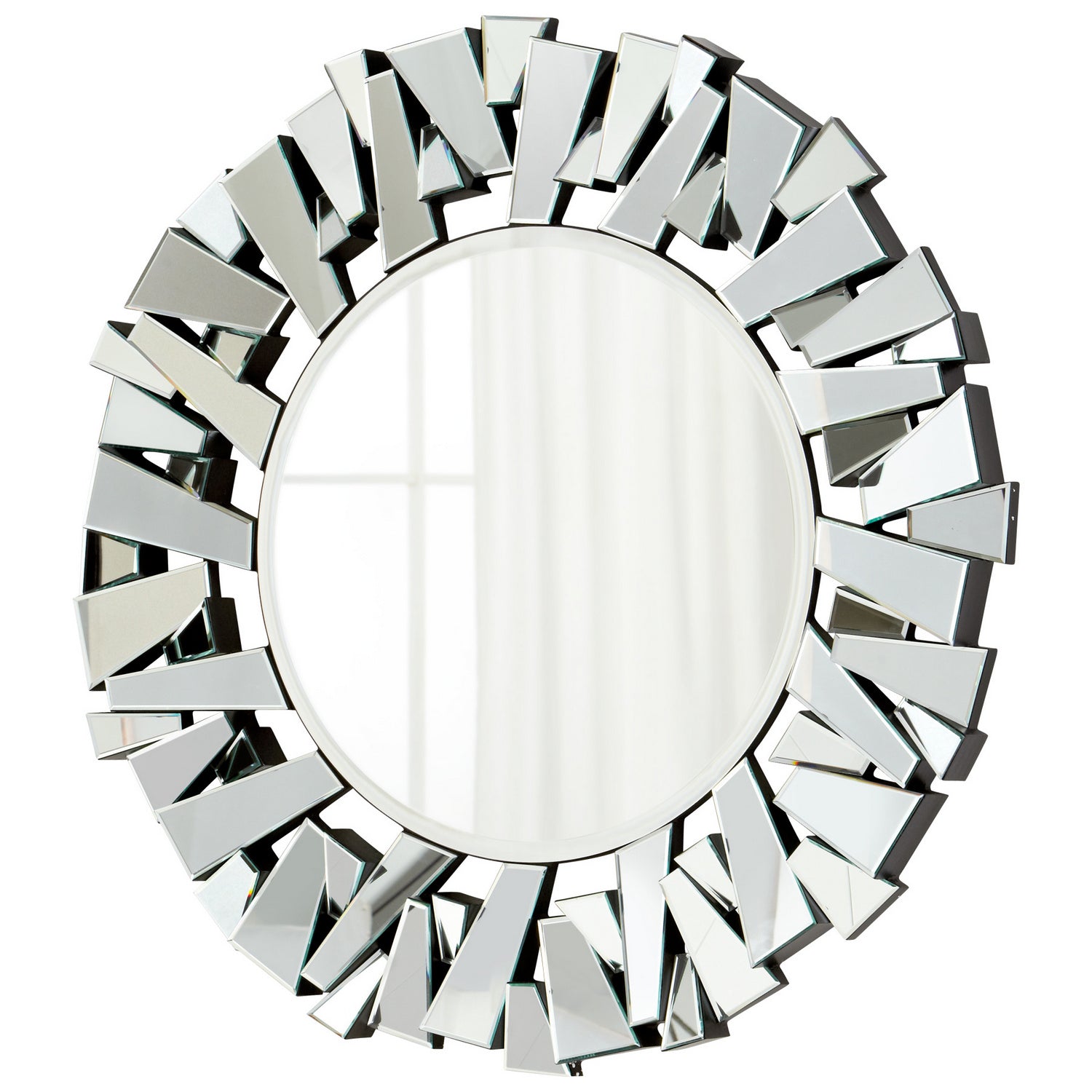Cyan Canada - 05938 - Mirror - Circle Cityscape - Clear