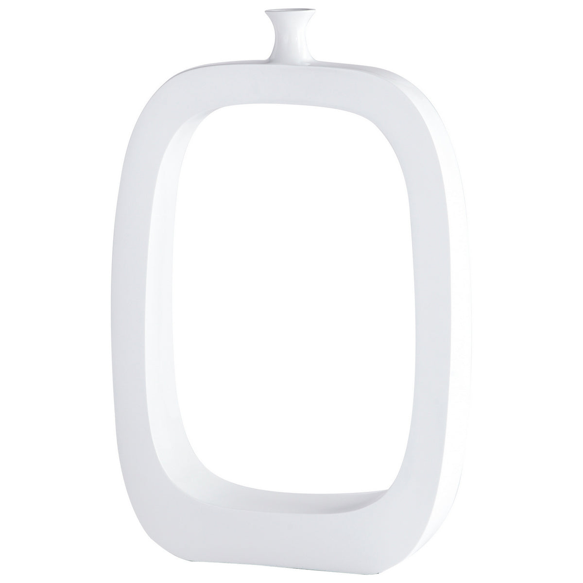 Cyan Canada - 05986 - Vase - Beyond the Pale - White