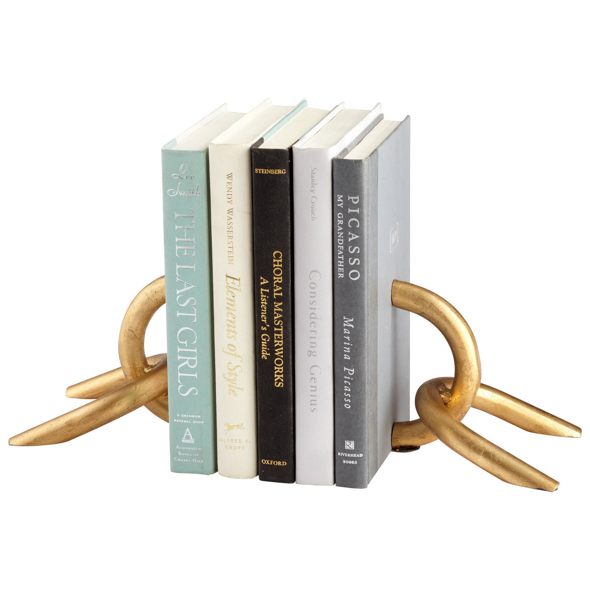 Cyan Canada - 06042 - Serre-livres - Boucles d'or - Or