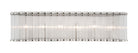Eurofase 50043-026 Glasbury Vanity in Polished Nickel