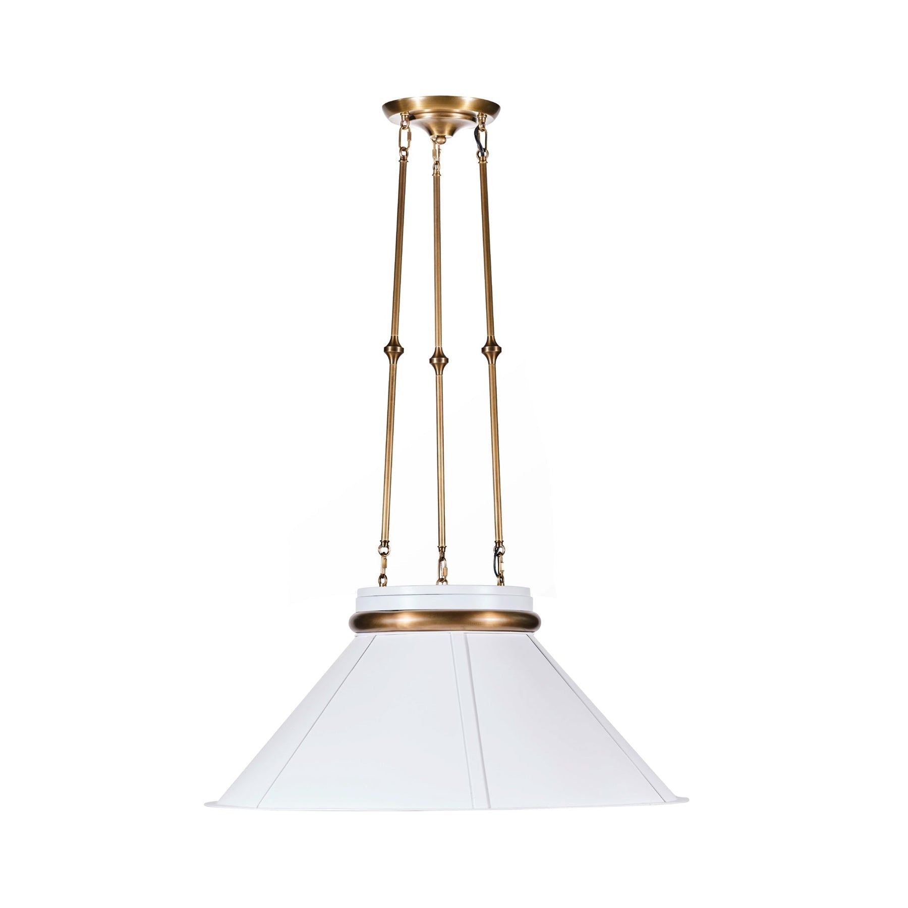 Varaluz - 540P01AWHTBRZ - One Light Pendant - Mood Swings - Heritage White/Heritage Bronze