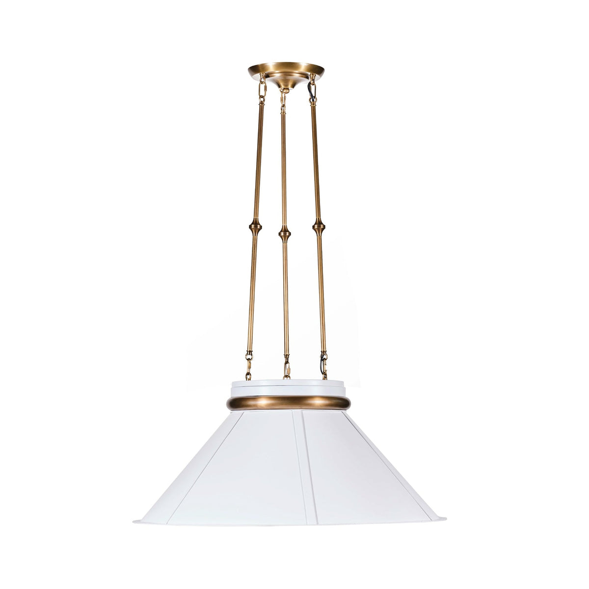 Varaluz - 540P01AWHTBRZ - One Light Pendant - Mood Swings - Heritage White/Heritage Bronze