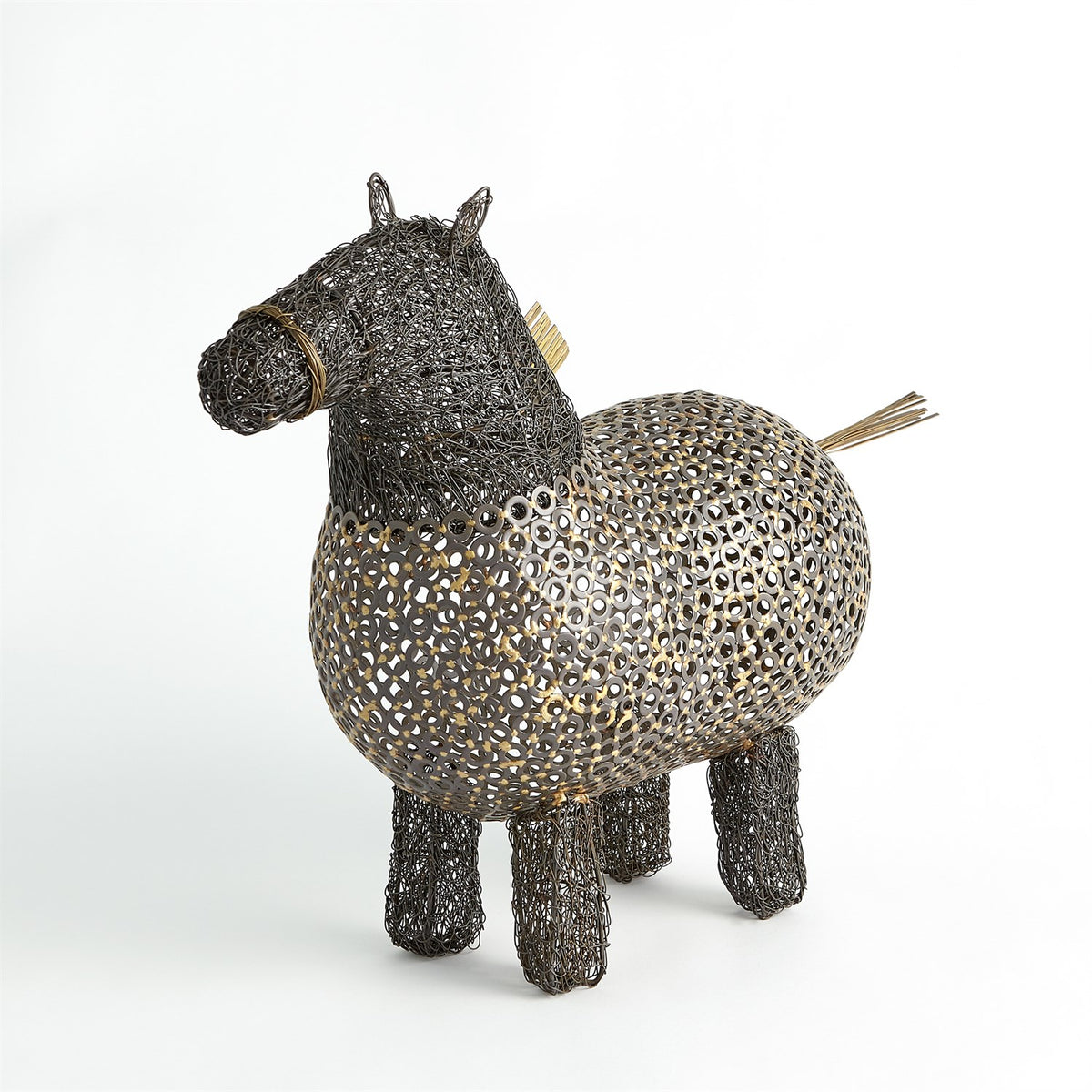 Crazy Fat Pony Sculpture