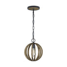Visual Comfort Studio Canada - P1302WOW/AF - One Light Mini Pendant - Allier - Weathered Oak Wood / Antique Forged Iron