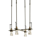 Montreal Luminaire & Quincaillerie 137720SKT Erlenmeyer Quatre Lumières Suspension incandescent