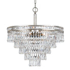 Crystorama - 5264-OS-CL-MWP - Seven Light Chandelier - Mercer - Olde Silver
